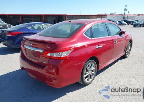 2014 Nissan Sentra Sr из США, поврежденный, VIN 3N1AB7AP7EL652842